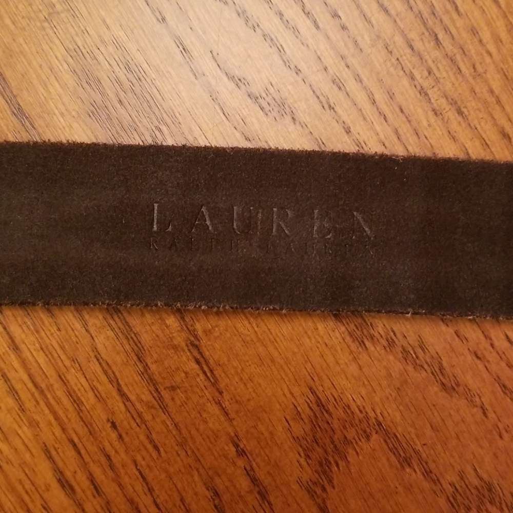 🆕️Ralph Lauren black leather belt - Picture 5 of 7